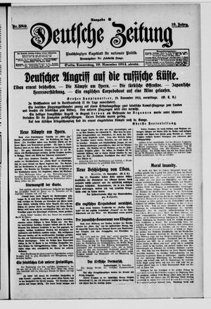 Deutsche Zeitung vom 19.11.1914