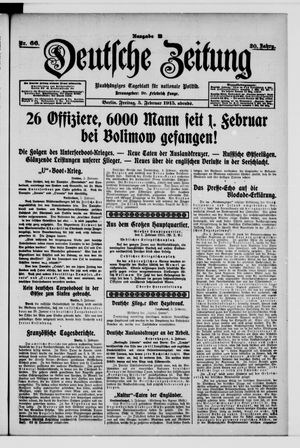 Deutsche Zeitung vom 05.02.1915
