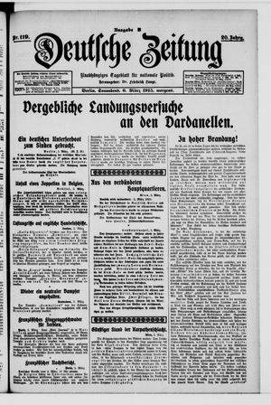 Deutsche Zeitung vom 06.03.1915