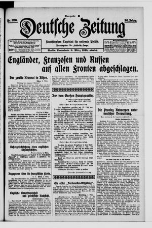 Deutsche Zeitung vom 06.03.1915