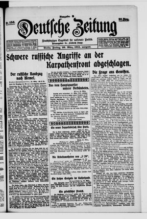 Deutsche Zeitung vom 26.03.1915