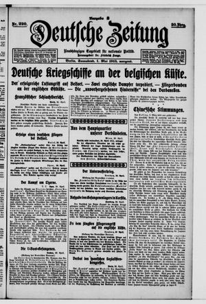 Deutsche Zeitung on May 1, 1915