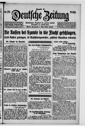 Deutsche Zeitung vom 01.05.1915