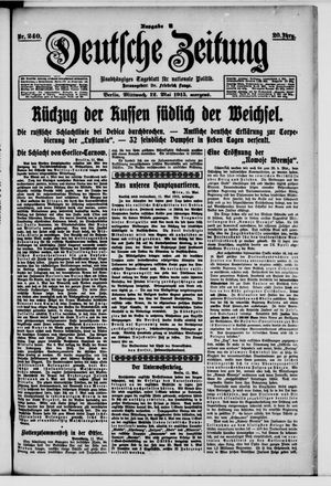 Deutsche Zeitung vom 12.05.1915