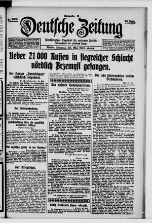 Deutsche Zeitung vom 25.05.1915