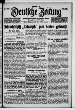 Deutsche Zeitung vom 26.05.1915