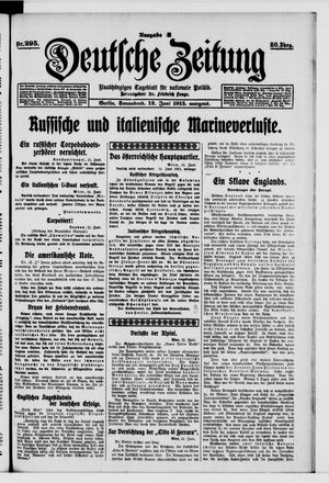 Deutsche Zeitung vom 12.06.1915