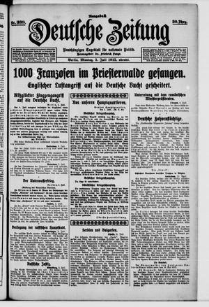 Deutsche Zeitung vom 05.07.1915
