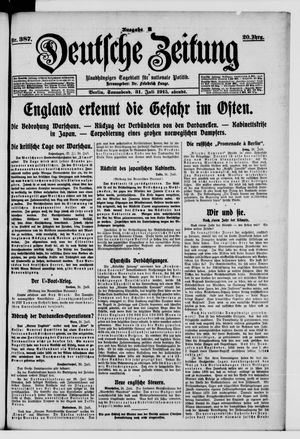 Deutsche Zeitung vom 31.07.1915