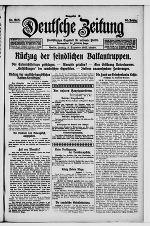 Deutsche Zeitung on Dec 3, 1915