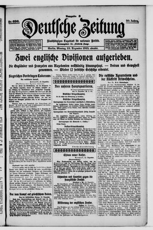 Deutsche Zeitung vom 13.12.1915