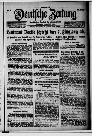 Deutsche Zeitung vom 06.01.1916