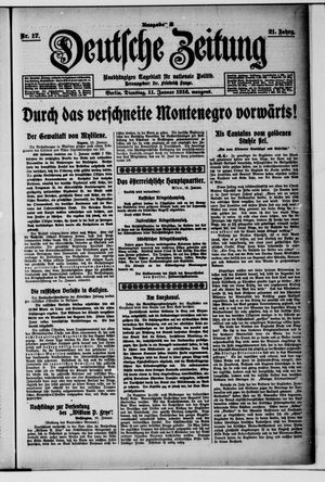 Deutsche Zeitung vom 11.01.1916
