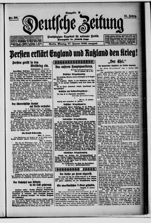 Deutsche Zeitung vom 17.01.1916