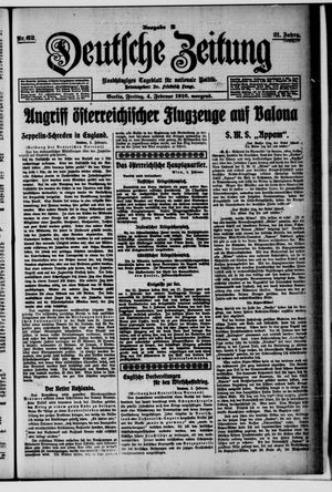 Deutsche Zeitung on Feb 4, 1916