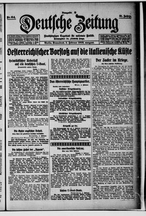 Deutsche Zeitung vom 05.02.1916