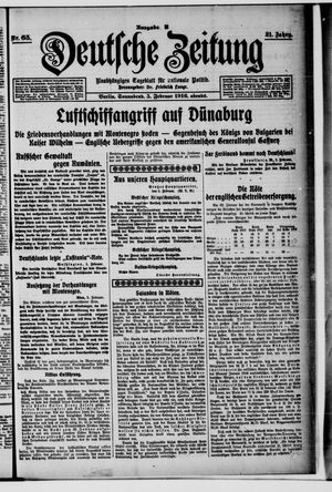 Deutsche Zeitung vom 05.02.1916
