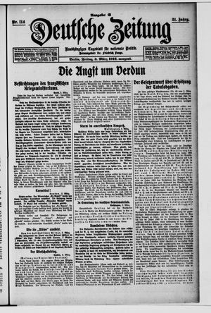 Deutsche Zeitung vom 03.03.1916