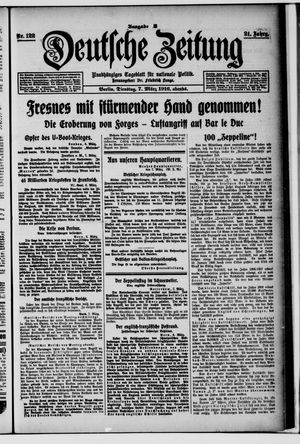 Deutsche Zeitung vom 07.03.1916
