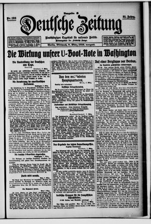 Deutsche Zeitung vom 08.03.1916