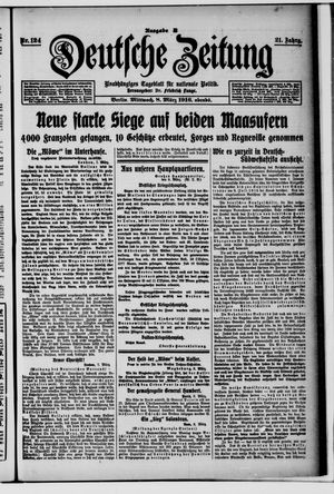 Deutsche Zeitung vom 08.03.1916