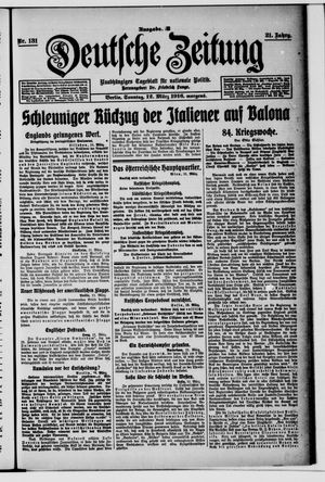 Deutsche Zeitung vom 12.03.1916