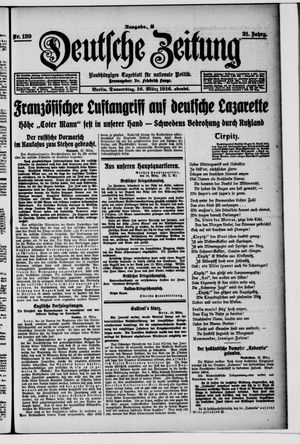 Deutsche Zeitung on Mar 16, 1916