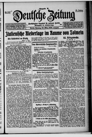 Deutsche Zeitung vom 19.03.1916