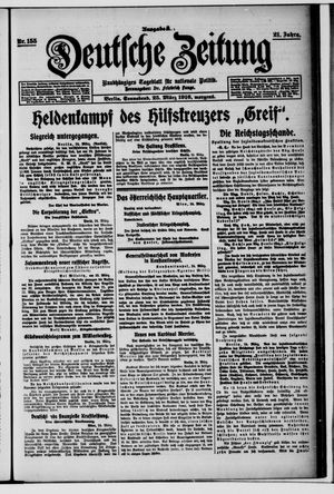 Deutsche Zeitung vom 25.03.1916