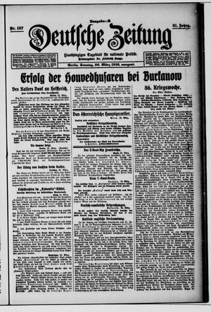 Deutsche Zeitung vom 26.03.1916