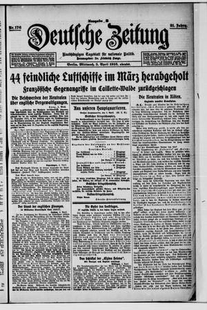 Deutsche Zeitung on Apr 5, 1916