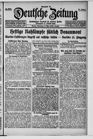 Deutsche Zeitung on May 2, 1916