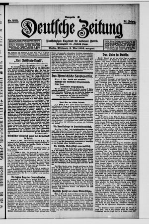Deutsche Zeitung on May 3, 1916