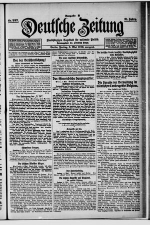 Deutsche Zeitung vom 05.05.1916