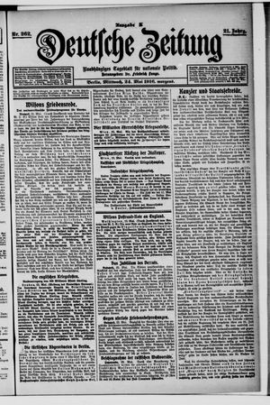 Deutsche Zeitung vom 24.05.1916