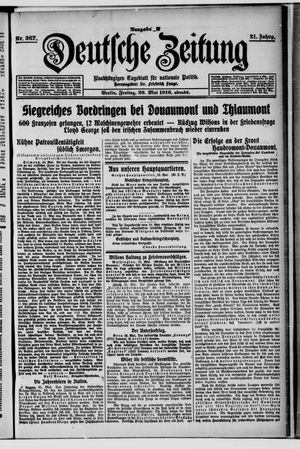 Deutsche Zeitung vom 26.05.1916