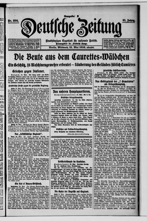 Deutsche Zeitung vom 31.05.1916