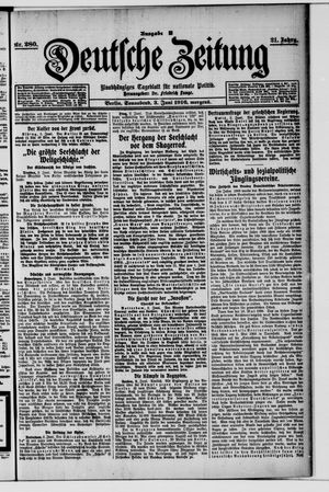 Deutsche Zeitung vom 03.06.1916