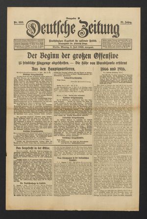 Deutsche Zeitung vom 03.07.1916