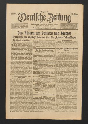 Deutsche Zeitung vom 17.07.1916