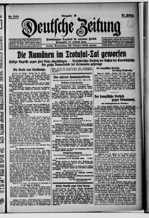 Deutsche Zeitung vom 26.10.1916