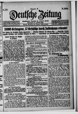 Deutsche Zeitung vom 31.10.1916