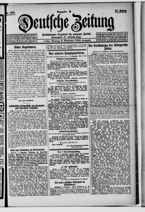 Deutsche Zeitung vom 06.11.1916