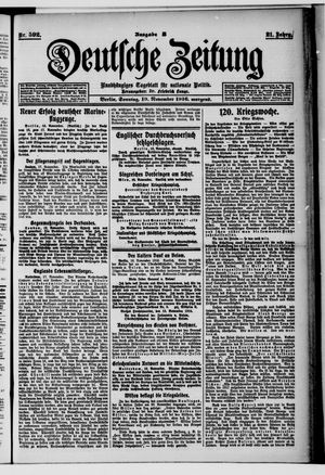 Deutsche Zeitung vom 19.11.1916