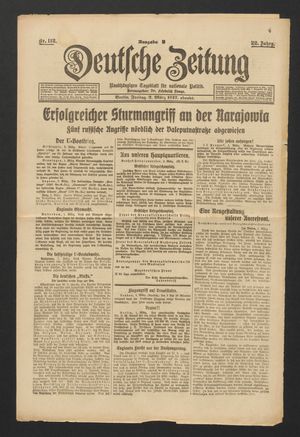 Deutsche Zeitung vom 02.03.1917