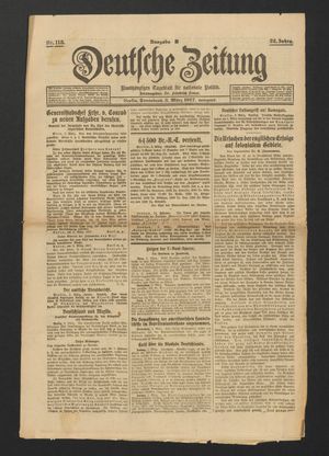 Deutsche Zeitung vom 03.03.1917