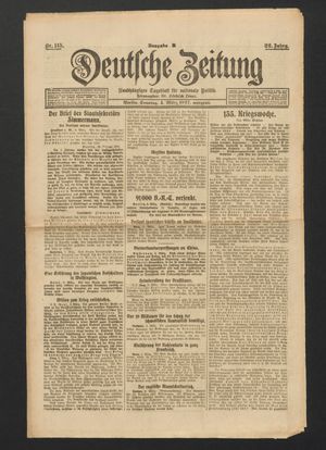 Deutsche Zeitung vom 04.03.1917