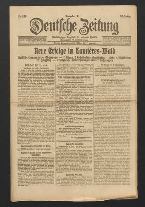 Deutsche Zeitung vom 10.03.1917