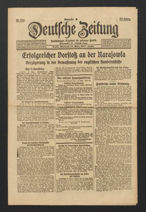 Deutsche Zeitung vom 14.03.1917