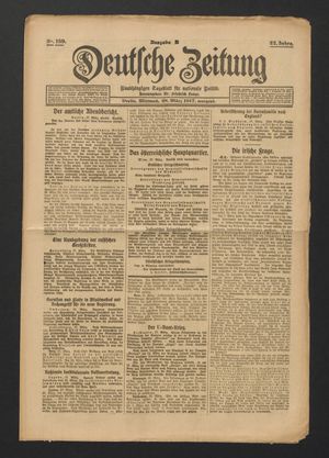 Deutsche Zeitung vom 28.03.1917